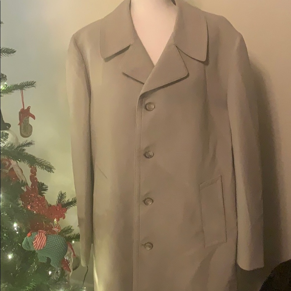 London Fog Tan Trench Coat